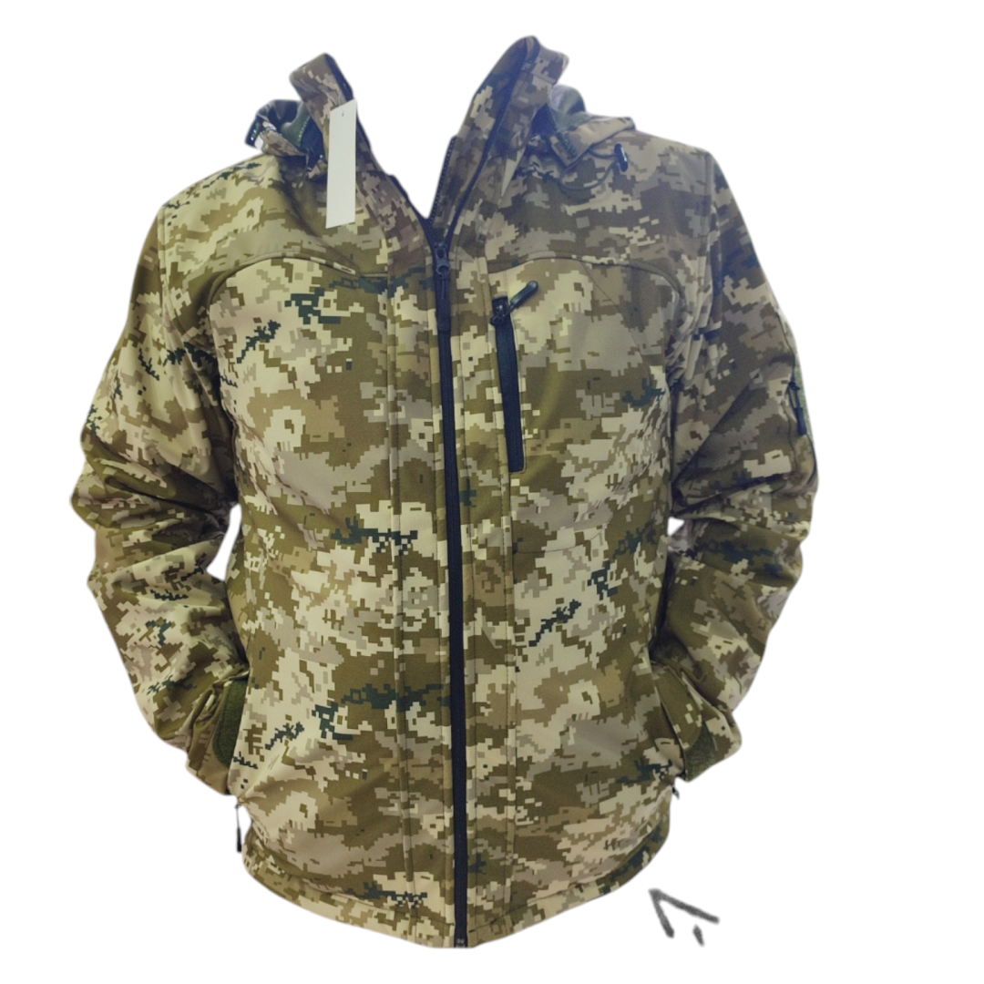 Tactical Kamuflaj Softshell Mont