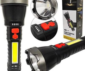 USB Glare Charging Flashlight
