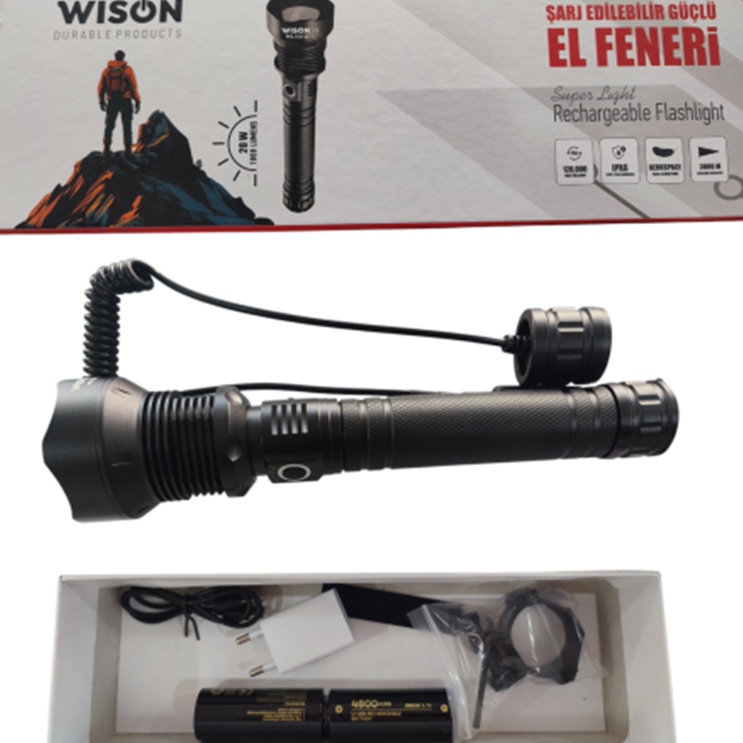 Wison Avcı El Feneri 20W