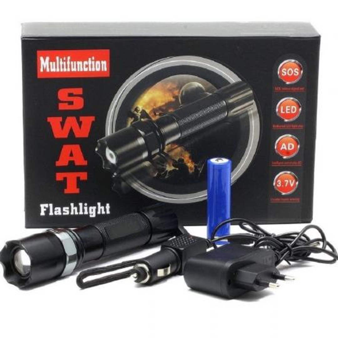 Kama Star Km-82 Zoomlu Mini Cep Feneri Şarjlı