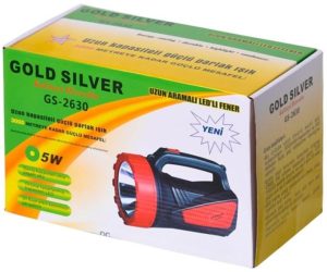 Gold Silver Gs-2630 Şarjli FeneR