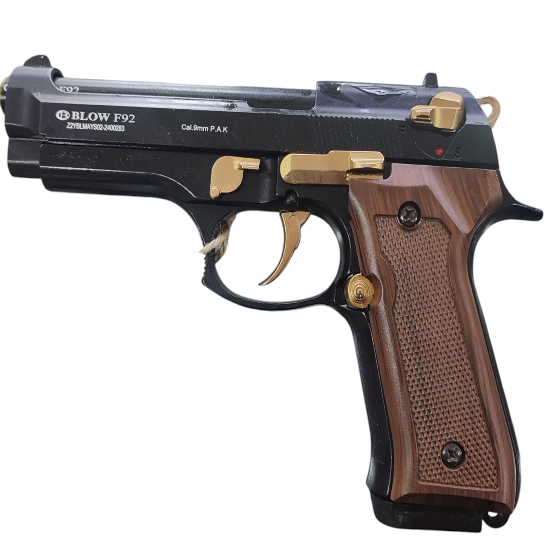 BLOW F 92 Kurusıkı Silah Siyah Ahşap Kabza