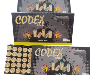 Codex 9mm Kurusıkı Tabanca Mermisi