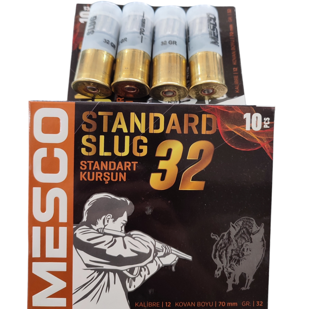 Mesco 12 Cal Slug Tek Kurşun