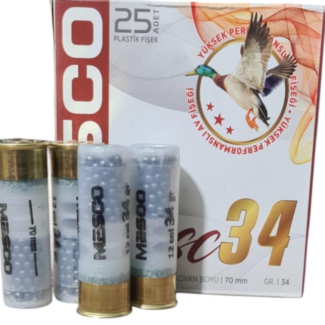 Mesco 34 Gram 12 Kalibre Saçma