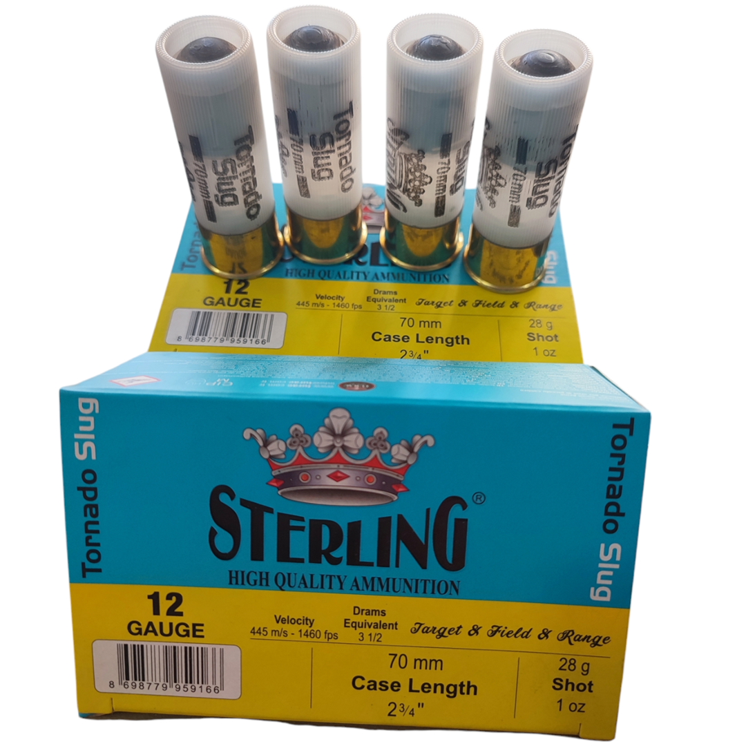 Sterling 12 Cal. Tornado Tek Kurşun