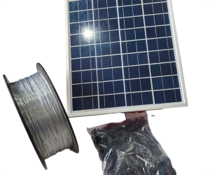 Güneş Panelli Elektrikli Çit Sistemi